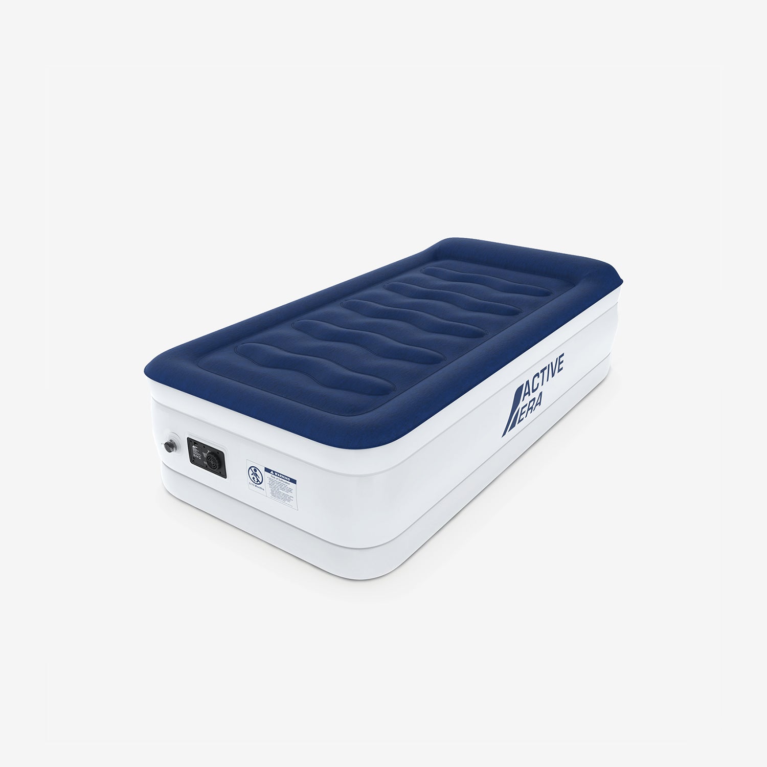 Twin Comfort Plus Air Mattress – Navy/White
