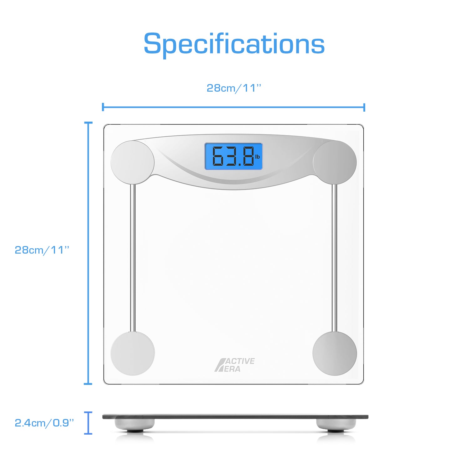 Bathroom Scales - Glass